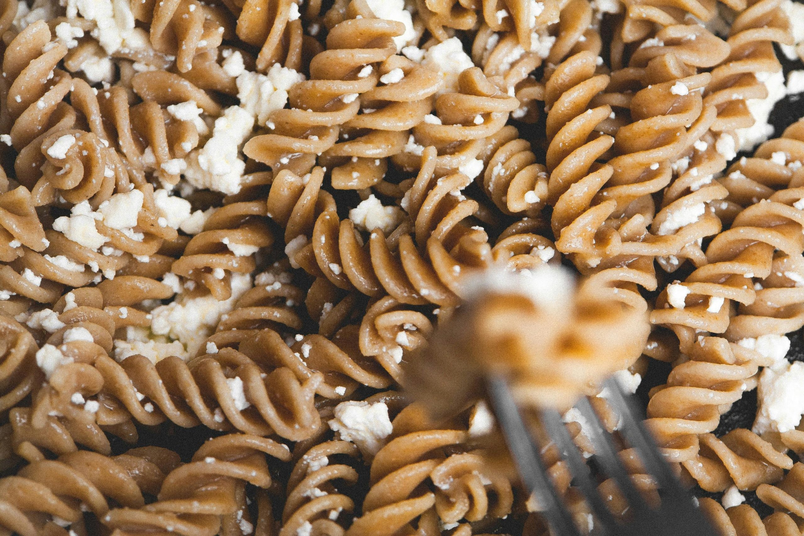Cuisine pâtes au blé complet