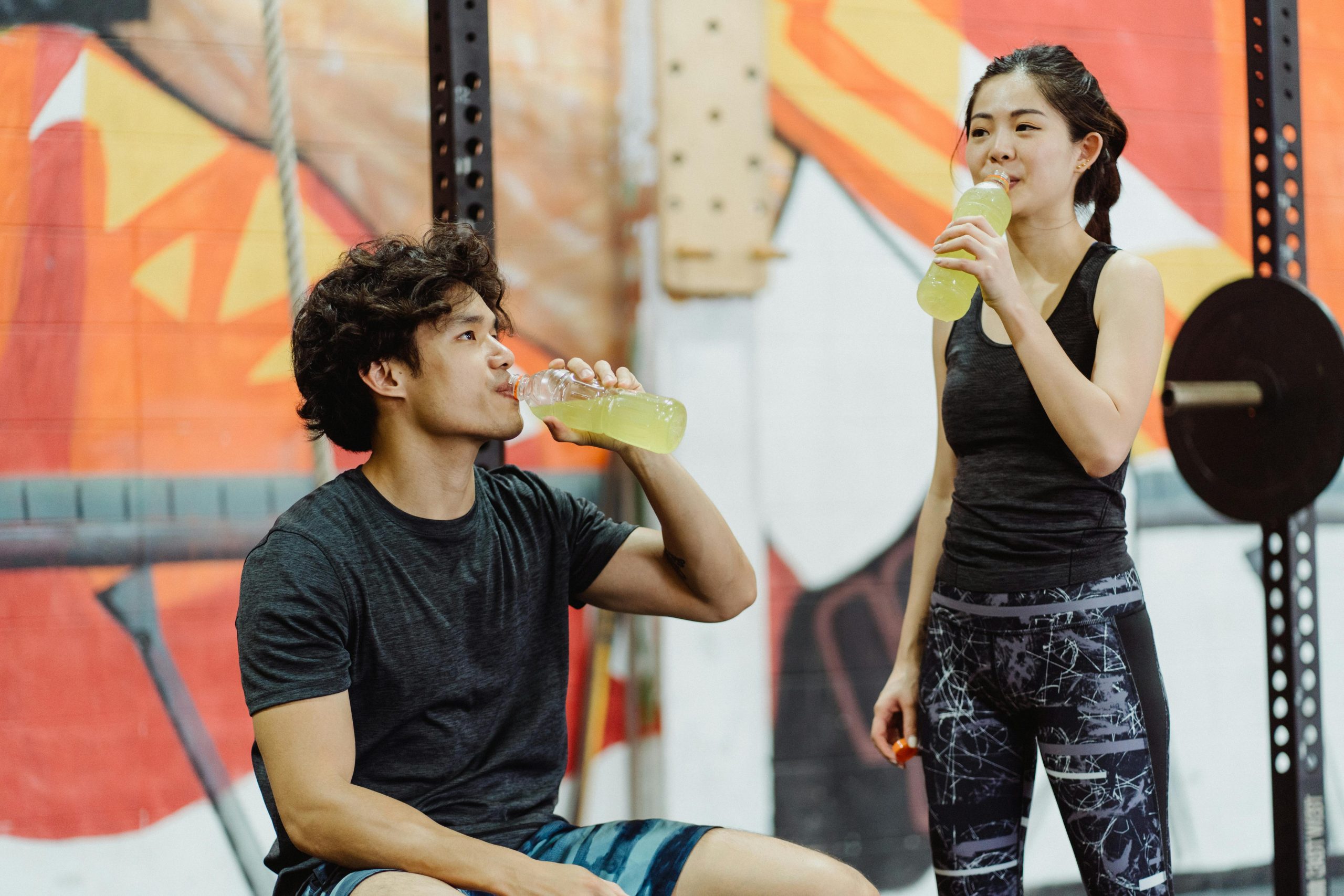Boisson de récupération sportive après entraînement d'endurance